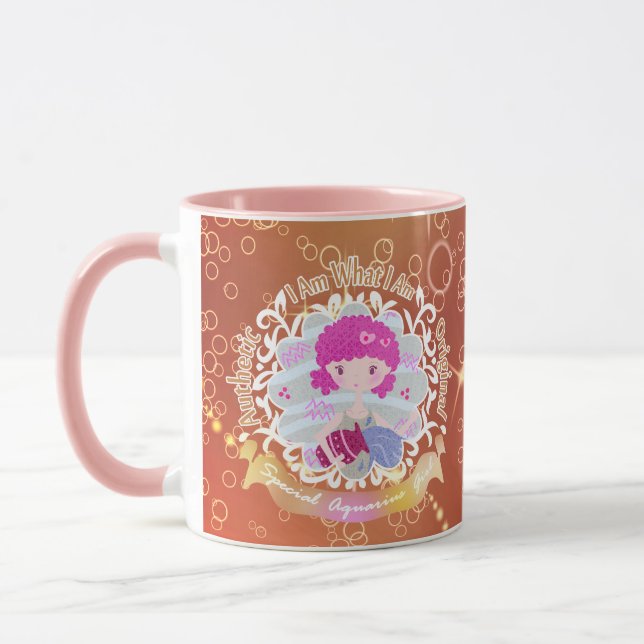 Taza Rótulos de Aquarius (Izquierda)
