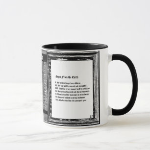 Taza Rótulos de la Tierra