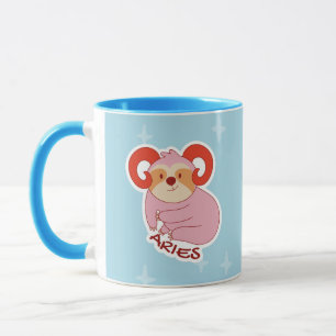 Taza Rótulos ZODIAC CON LENTES Y CAFÉ