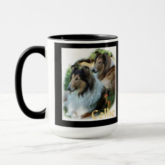 Taza Rough Collie Art Gifts Mugs