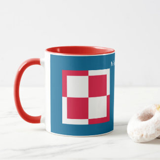 Taza Roundel Coffee Mug de la Fuerza Aérea Polaca