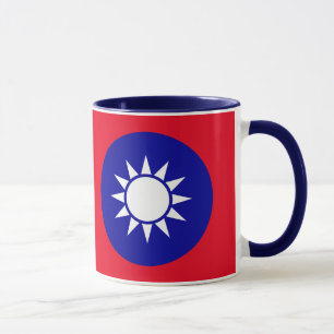 Taza Roundel Mug de la Fuerza Aérea de Taiwán