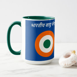 Taza RoundelMug de la Fuerza Aérea India