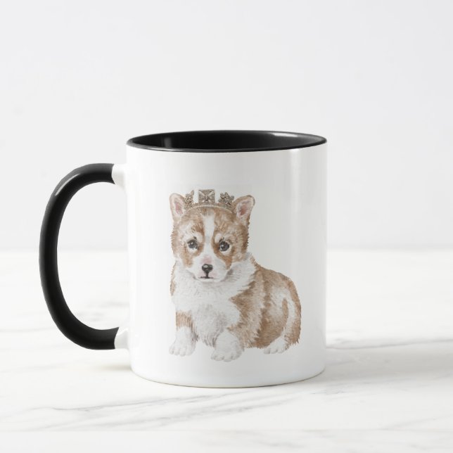 Taza Royal Corgi Coffee Mug (Izquierda)