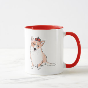 Taza Royal corgi mug
