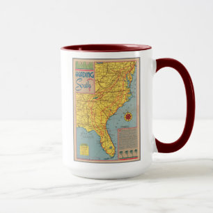 Taza Rúbrica Sur - Costa Este Estados Unidos