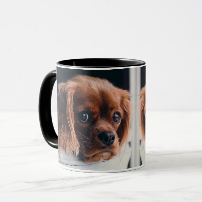 Taza Ruby Cavalier Rey Carlos Spaniel Dog (Anverso izquierdo)