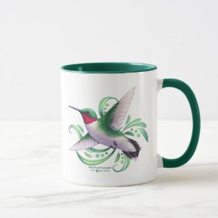 Taza Ruby Throed Hummingbird