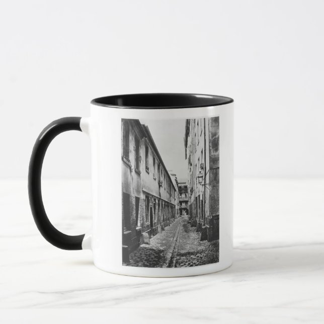Taza Rue du Fer-uno-Moulin, París, 1858-78 (Izquierda)