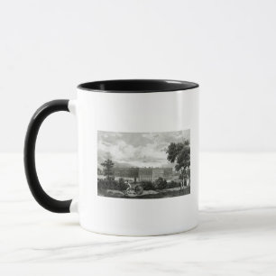 Taza Rueda de los céspedes en el palacio del Hampton