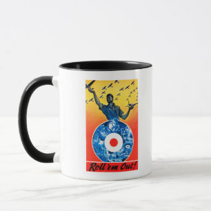 Taza Ruédelos hacia fuera fuerza aérea canadiense rea