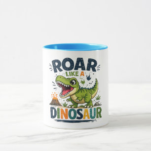 Taza Rugir Como un Dinosaurio