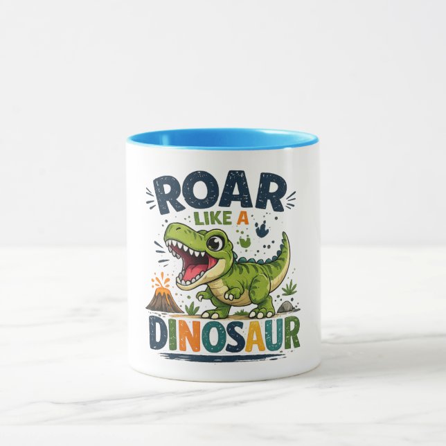 Taza Rugir Como un Dinosaurio (Centro)