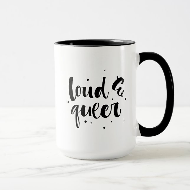 Taza Ruidoso y queer (Derecha)