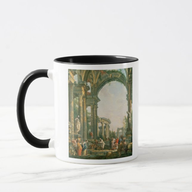 Taza Ruinas clásicas, siglo XVIII (Izquierda)