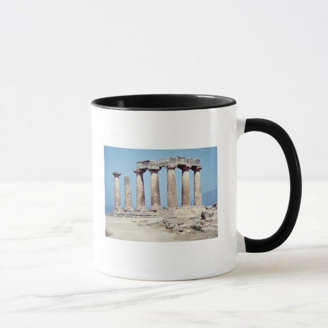 Taza Ruinas del templo de Apolo, c.550 A.C. (Derecha)