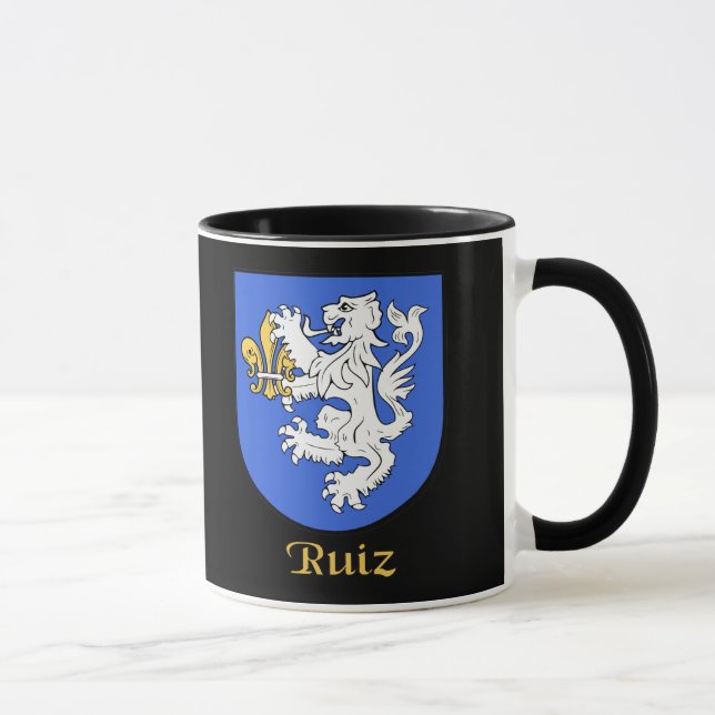 Taza Ruiz Family Shield Mug (Derecha)