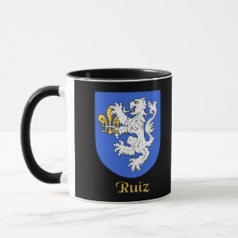Taza Ruiz Family Shield Mug