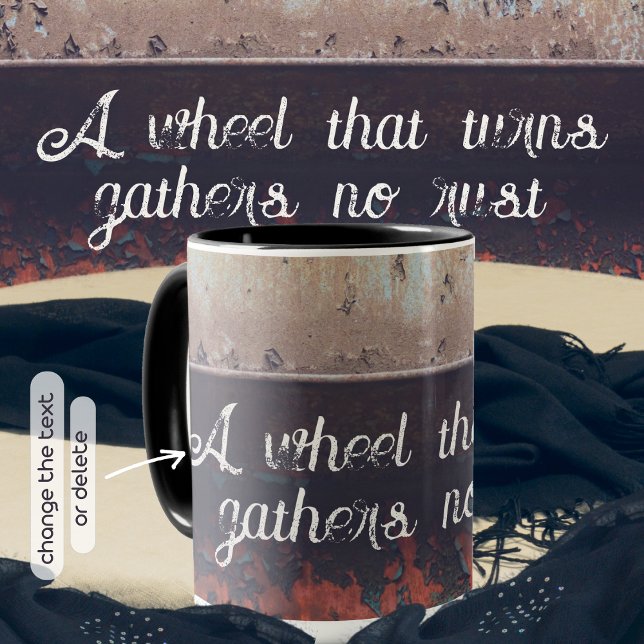 Taza Ruiz marrón roja abstracta (Subido por el creador)