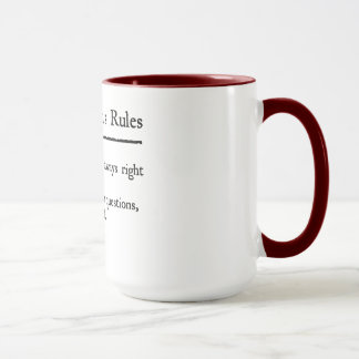 Taza Rules de capitán