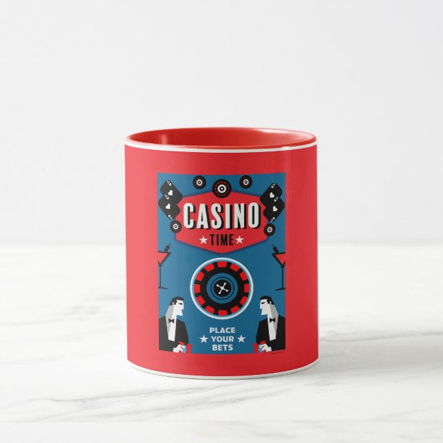 Taza Ruleta de póquer de juegos de casino (Centro)