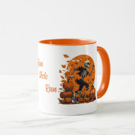 Taza Run Skele Run Funny Halloween