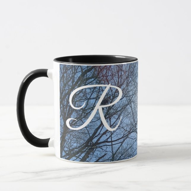 Taza Run With It "R" ArborCrosse Initial Mug  (Izquierda)