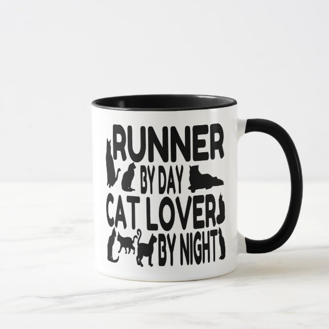Taza Runner de Cat Lover (Derecha)
