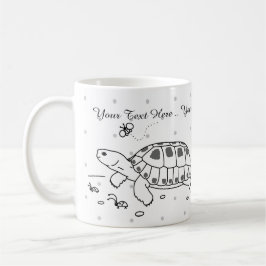 Taza rusa adaptable de la tortuga