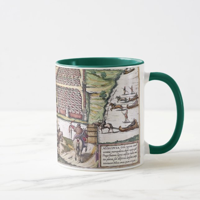 TAZA RUSIA: MOSCÚ, 1591 (Derecha)