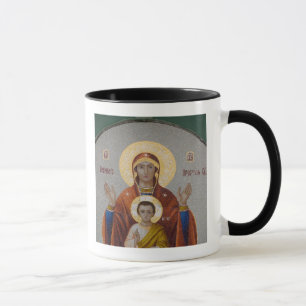 Taza Rusia, Moscú, Colina Sparrow, Iglesia de Trinidad.