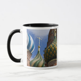 Taza Rusia, Moscú, Plaza Roja. San Basilio