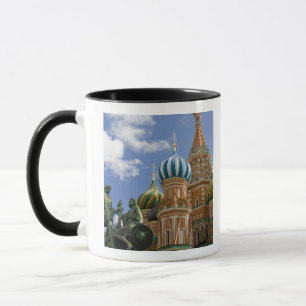 Taza Rusia, Moscú, Plaza Roja. St. Basil 3