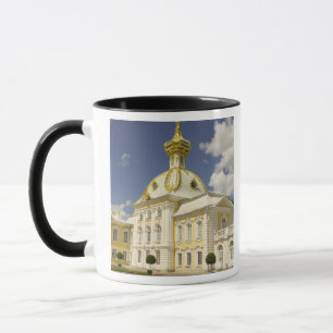 Taza Rusia. Petrodvorets. Palacio Peterhof. Pedro el 5