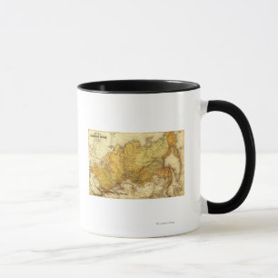 Taza RussiaPanoramic MapRussia