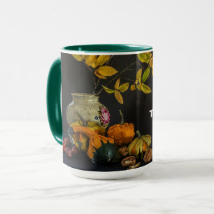 Taza Rústica calabaza Gourds Vase Foto Acción de Grac