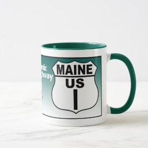 Taza Ruta 1 de los Estados Unidos - La Carretera Atlánt