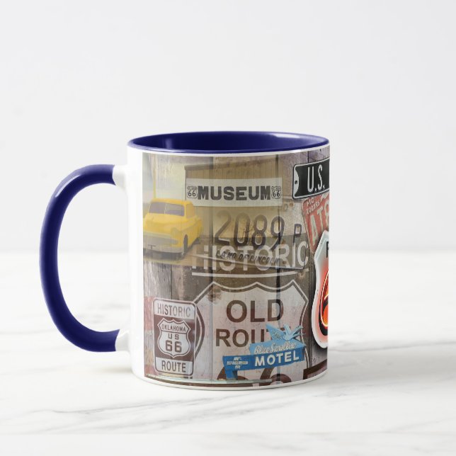 Taza Ruta 66, el camino principal (Izquierda)
