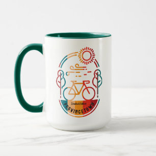 Taza Ruta de ciclismo de la provincia de Retro