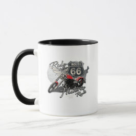 Taza Ruta de motocicleta de época 66