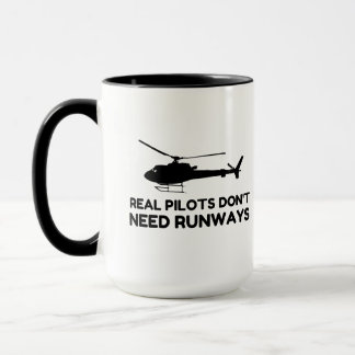 Taza Rutas de PILOTO de Helicóptero