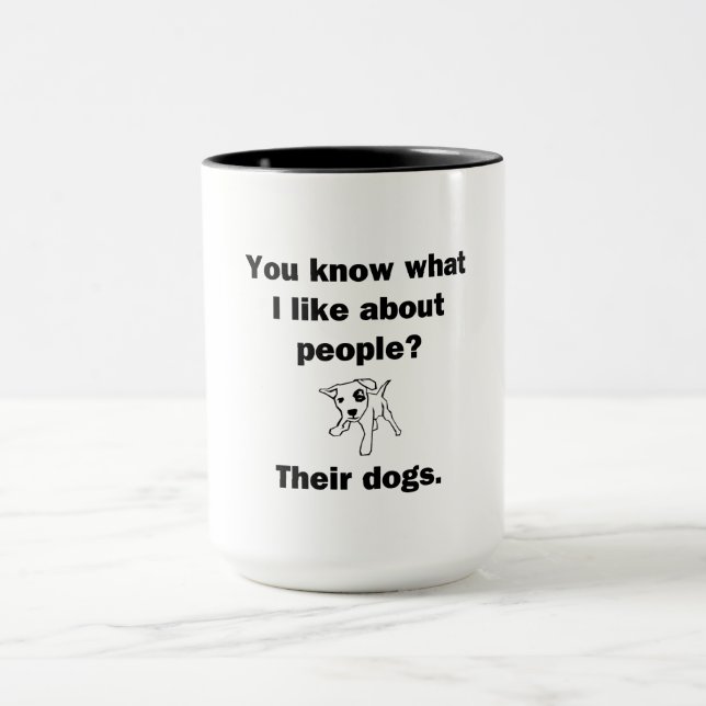 Taza ¿Sabes Lo Que Me Gusta De La Gente? (Centro)