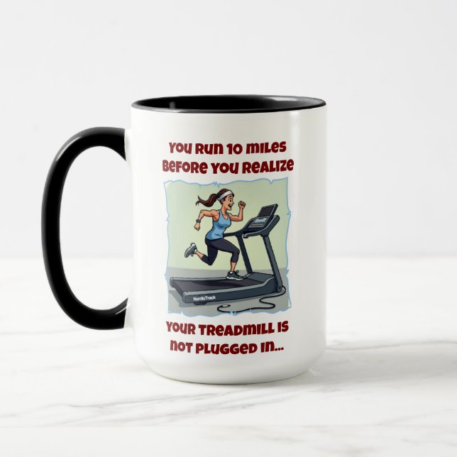 Taza Sabes que bebes demasiado café si te mug (Izquierda)