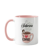 Sabrina ama el café