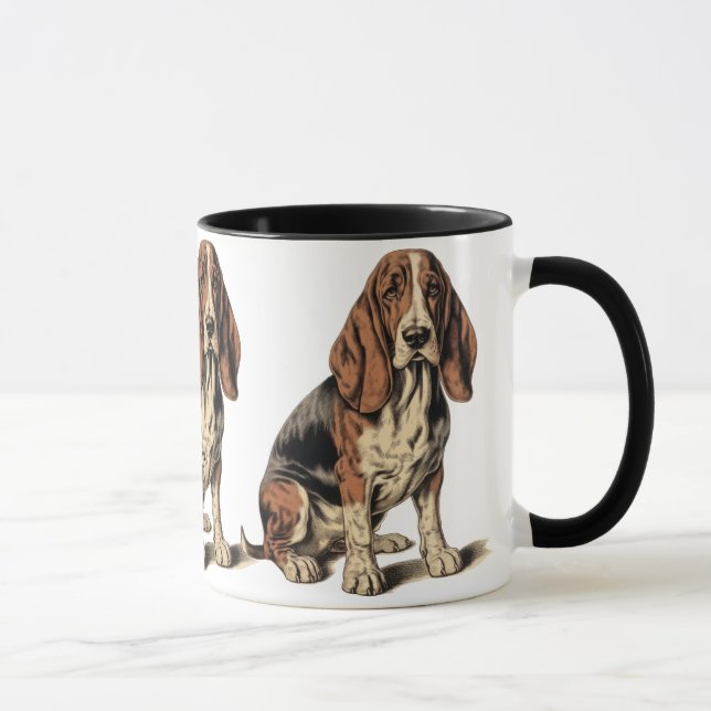 Taza Sabueso basset (Derecha)