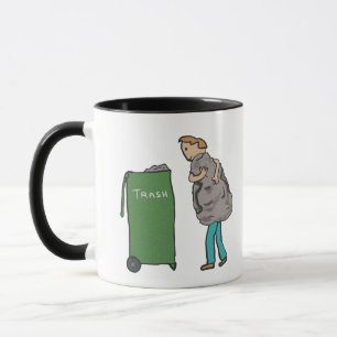 Taza Sacar La Basura