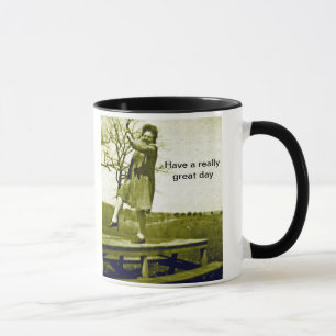 Taza Sacar un patinazo de las mañanas Big Mug