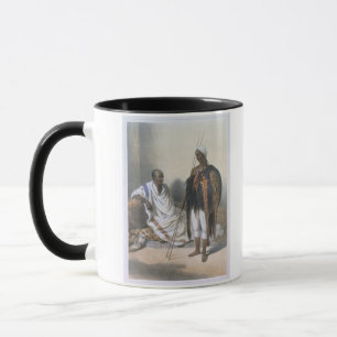 Taza Sacerdote y guerrero abisinios, ilustracion de '