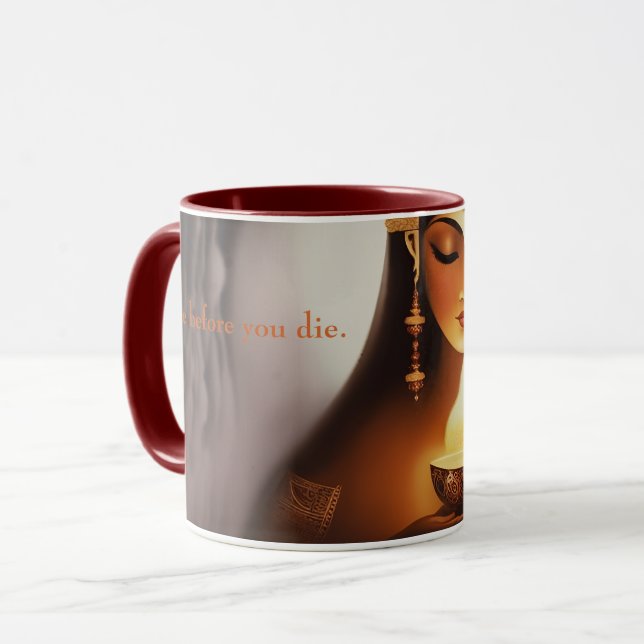Taza Sacerdotes ceremoniales ofreciendo Mug (Anverso izquierdo)