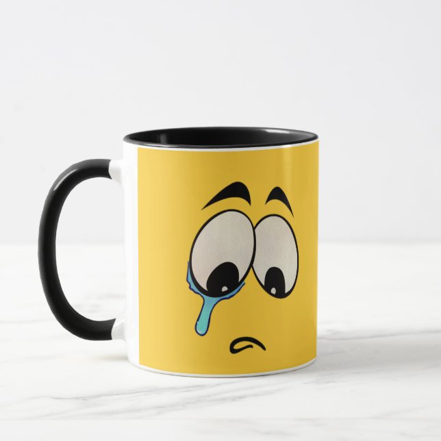 Taza Sad Emoji Mug (Izquierda)